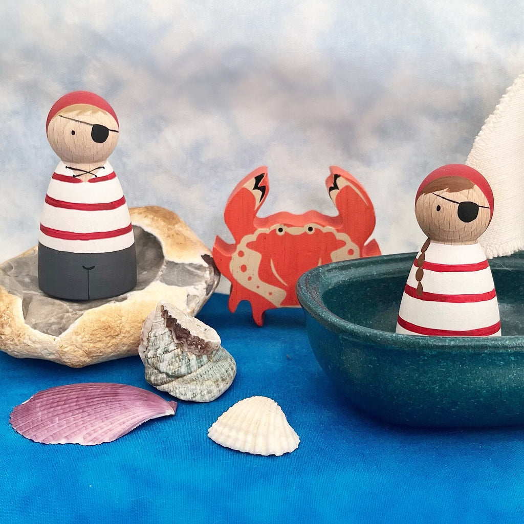 Pirate Peg Dolls