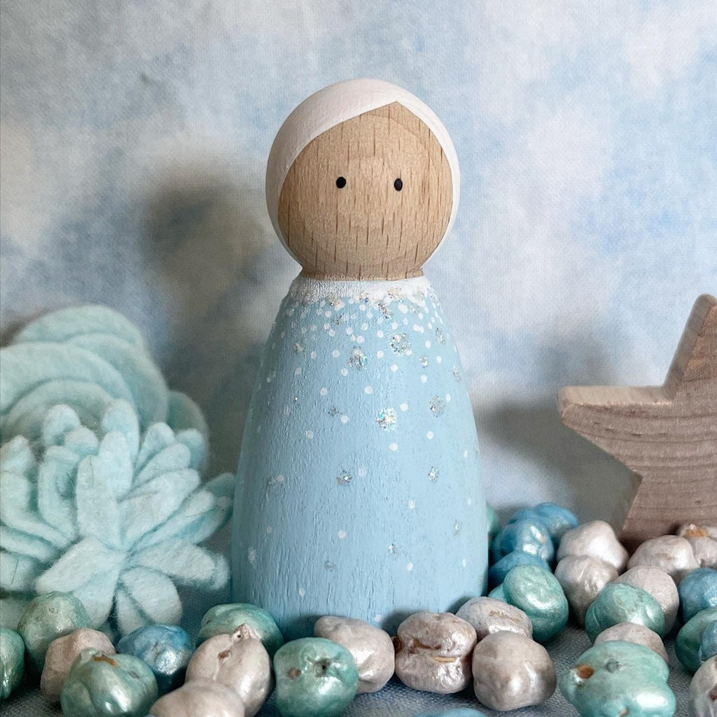 Sparkle Peg Doll