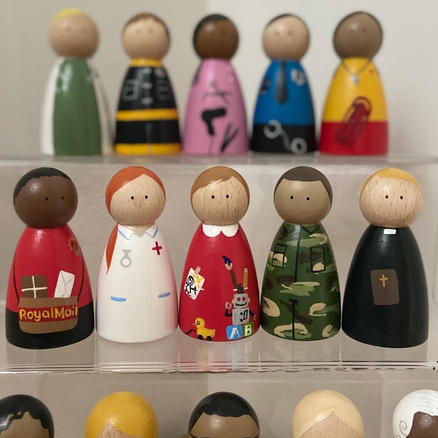 Occupation Peg Dolls