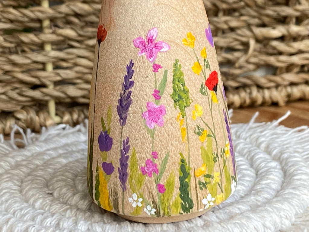 Large Wildflower Doll