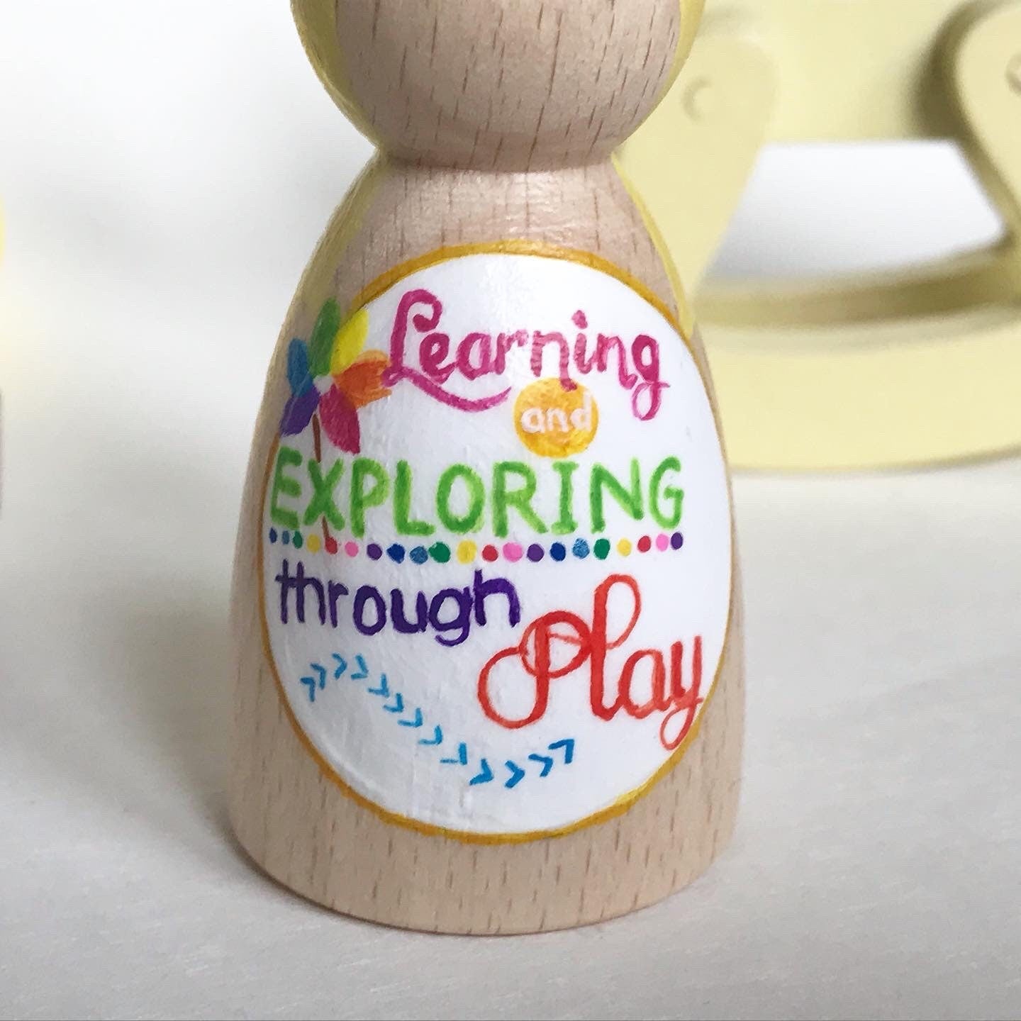 Personalised Logo Peg Doll