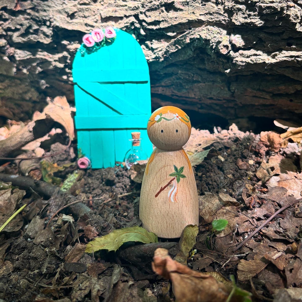 Forest Nature Fairy Peg Doll