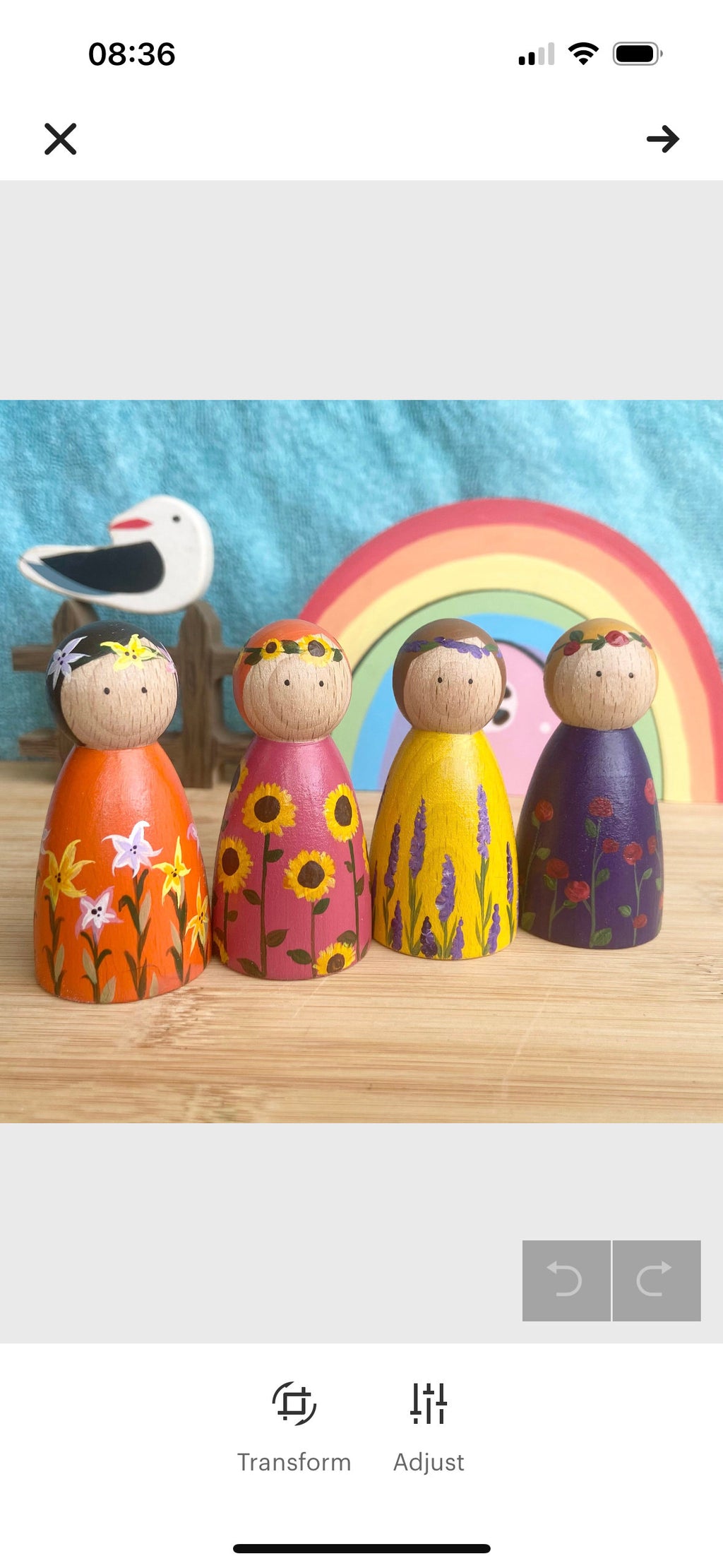 Four Seasons Peg Dolls