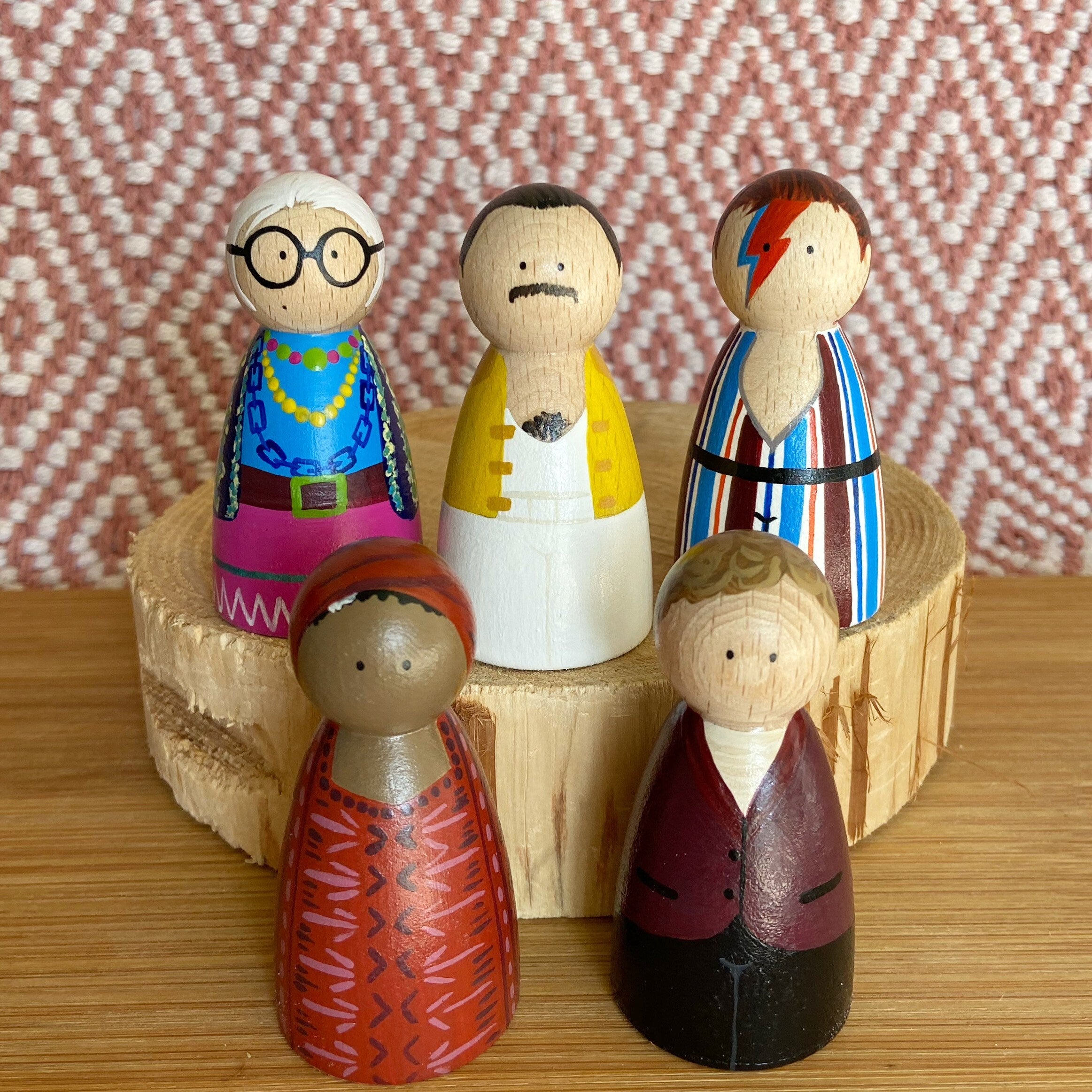 Historical / Famous Figure Peg Doll