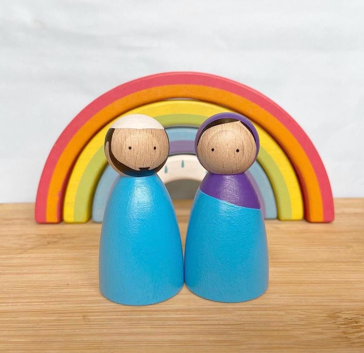 Ramadan Muslim Peg Dolls