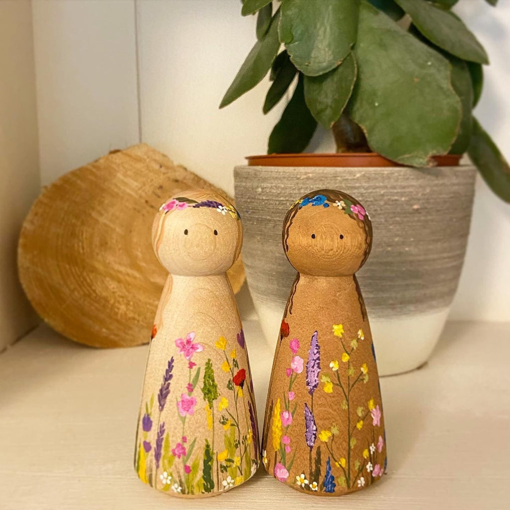 Large Wildflower Doll