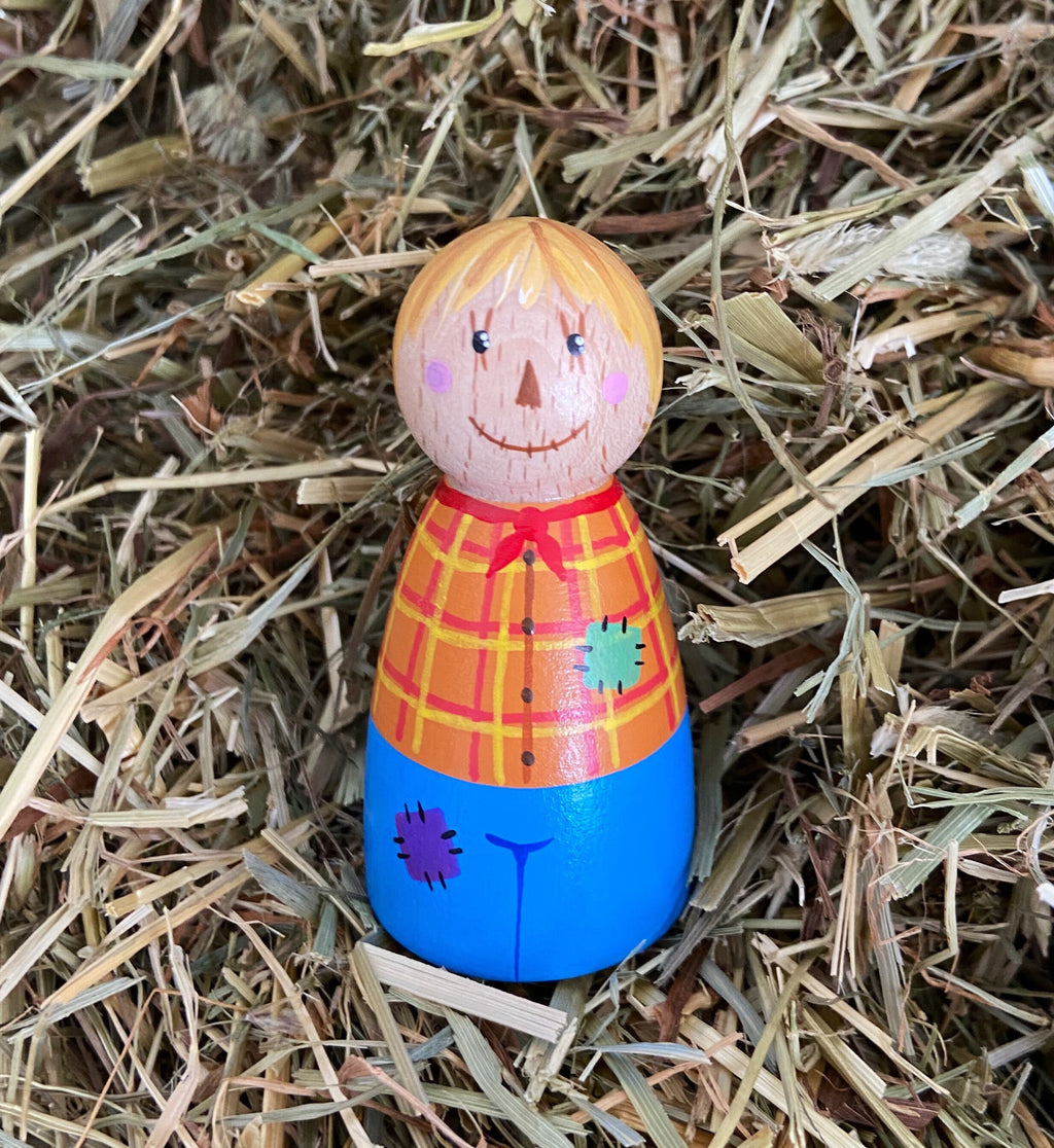 Scarecrow Peg Dolls