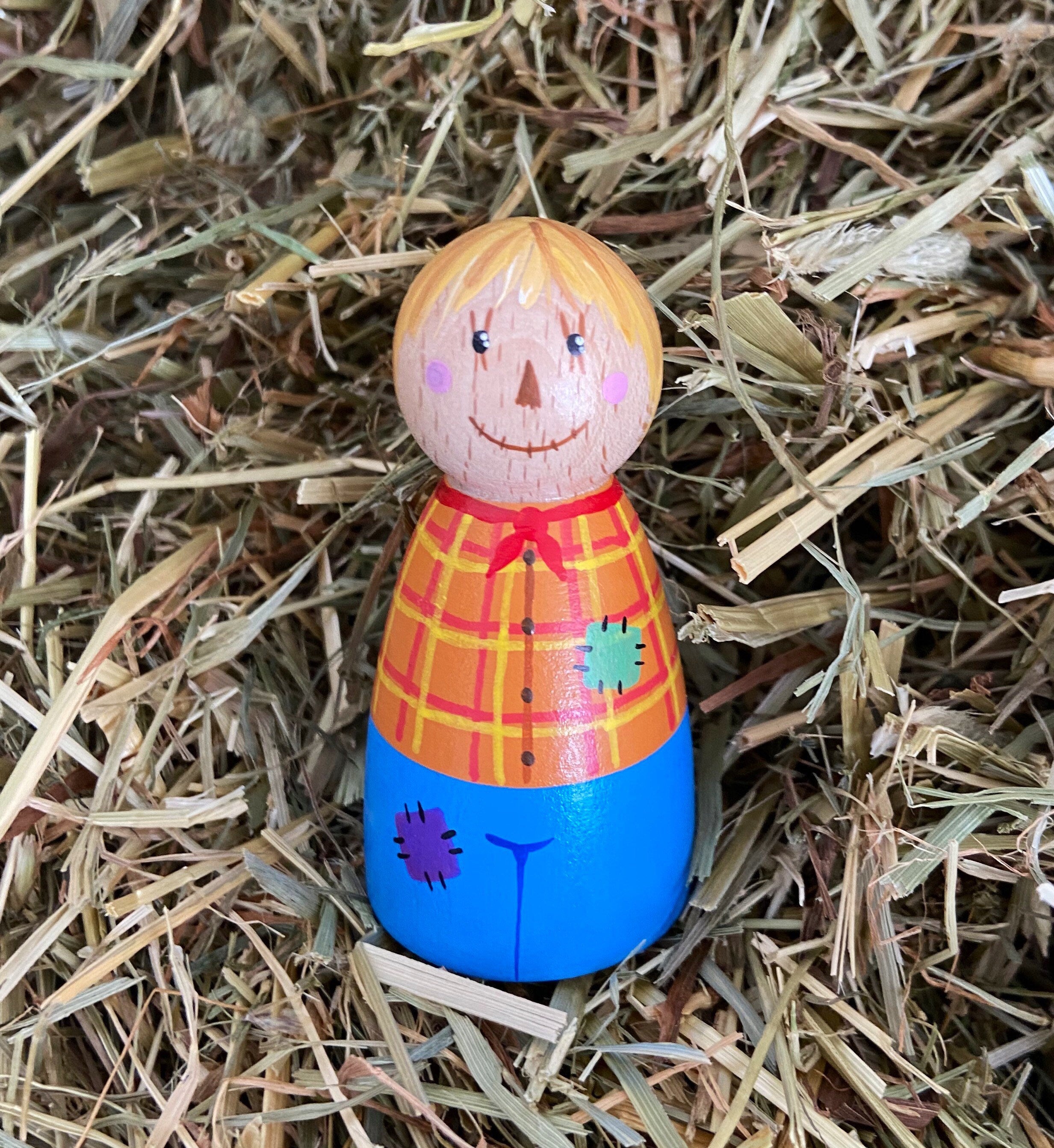 Scarecrow Peg Dolls