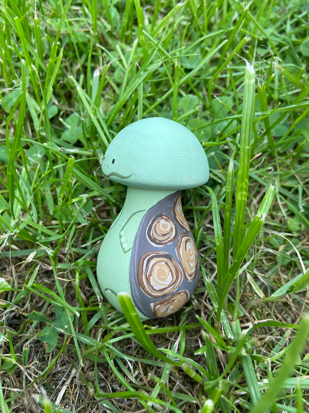 Toadstool Animal Peg Dolls