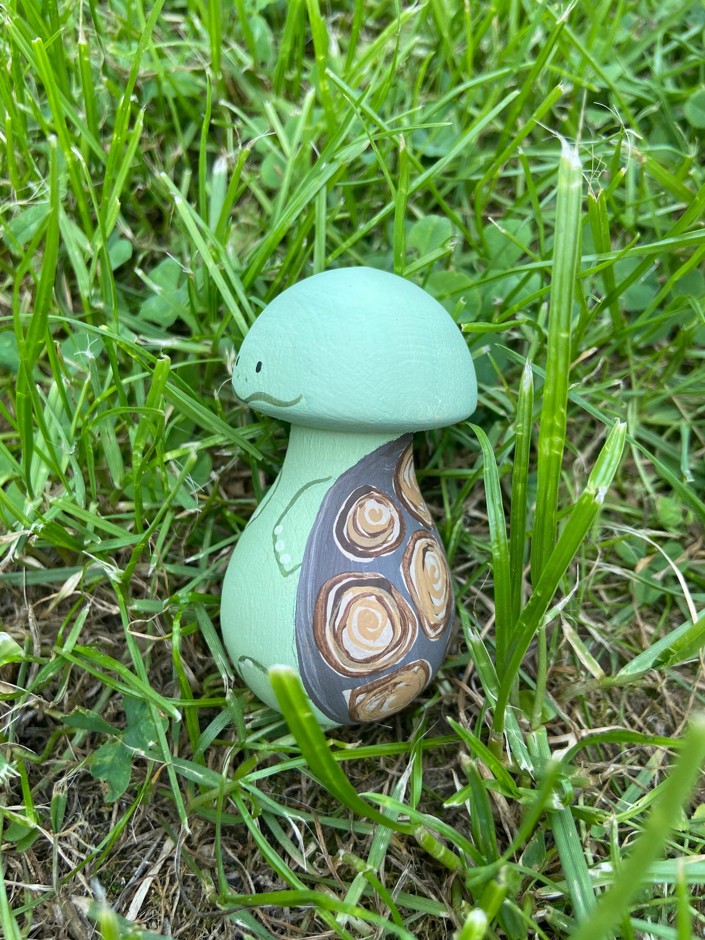 Toadstool Animal Peg Dolls