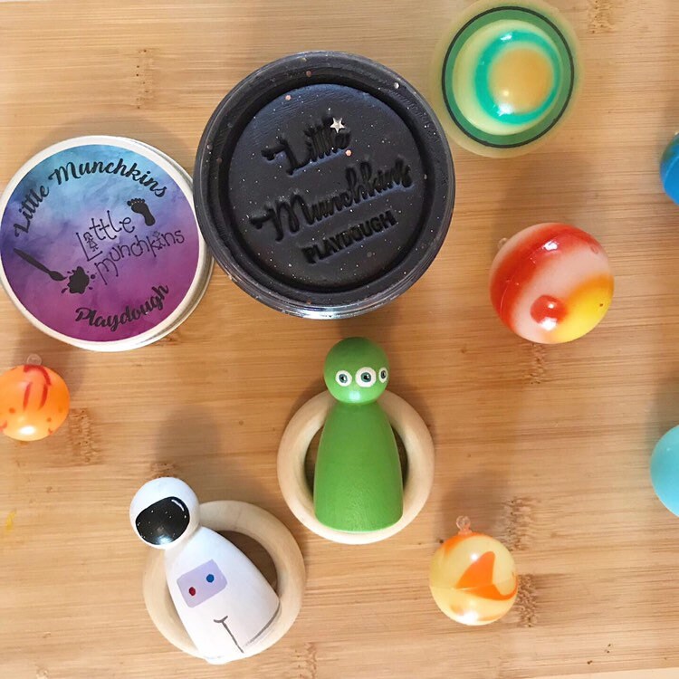 Astronaut & Alien Peg Dolls