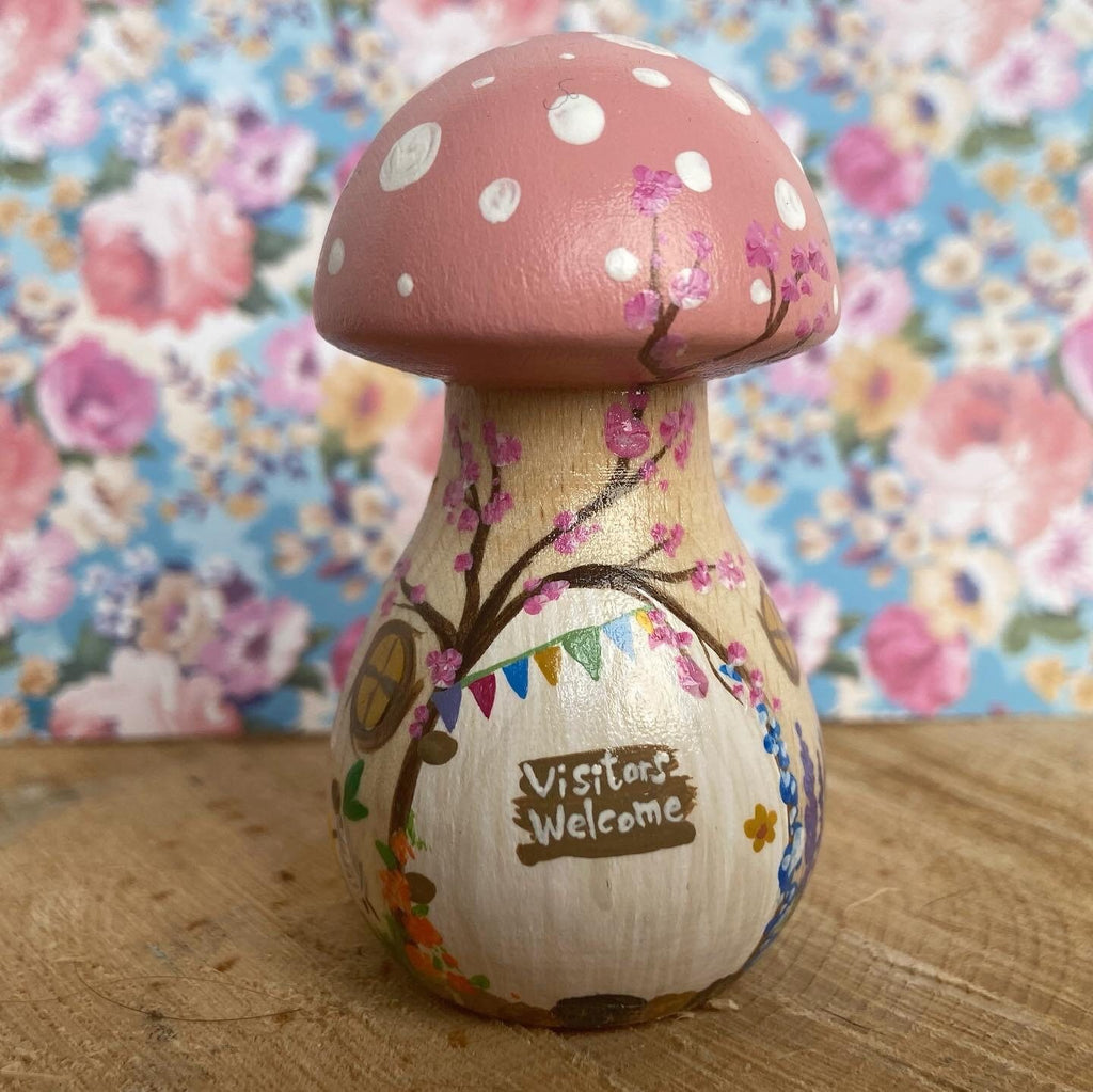 Magical Toadstool Fairy House