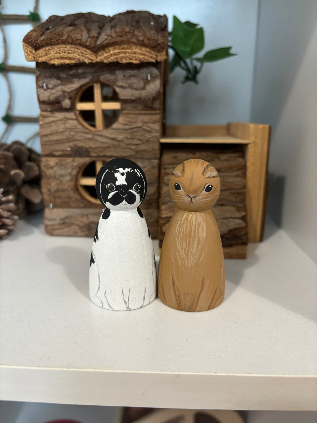 Personalised Pet Portrait Peg Doll