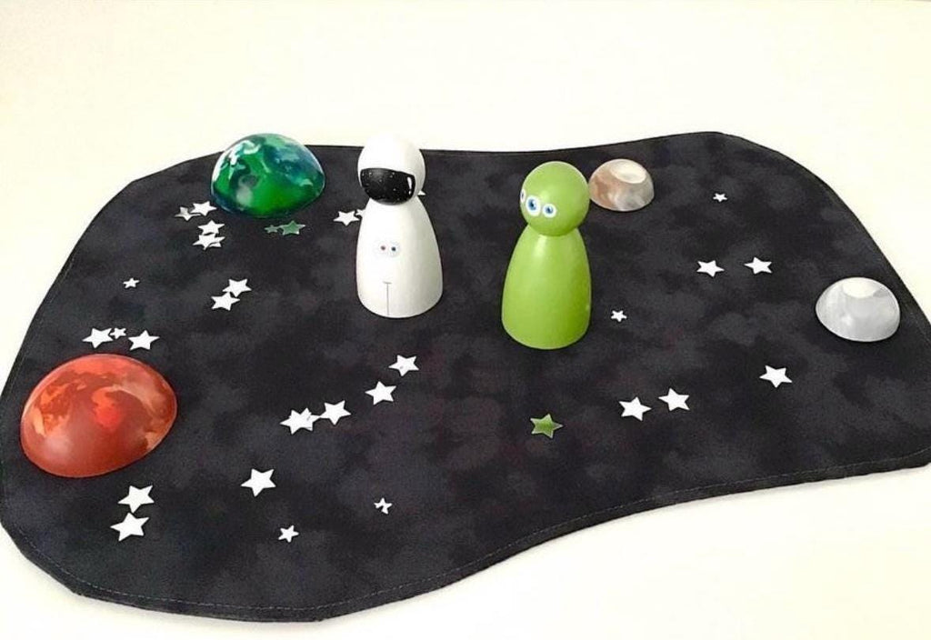 Astronaut & Alien Peg Dolls