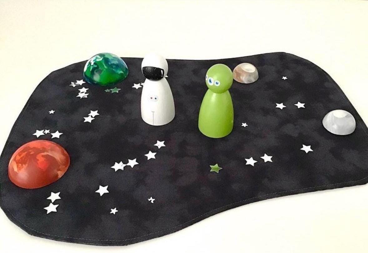 Astronaut & Alien Peg Dolls