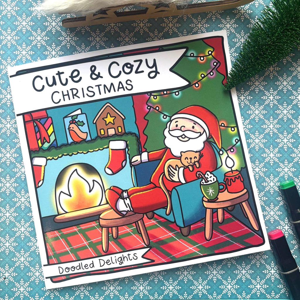 Cute & Cozy Christmas Colouring Book