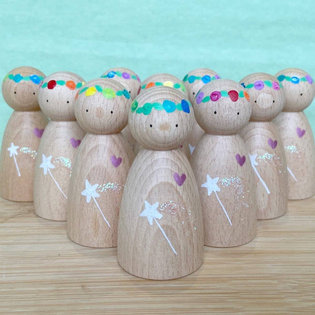 Tooth / Dummy / Worry Fairy Peg Doll