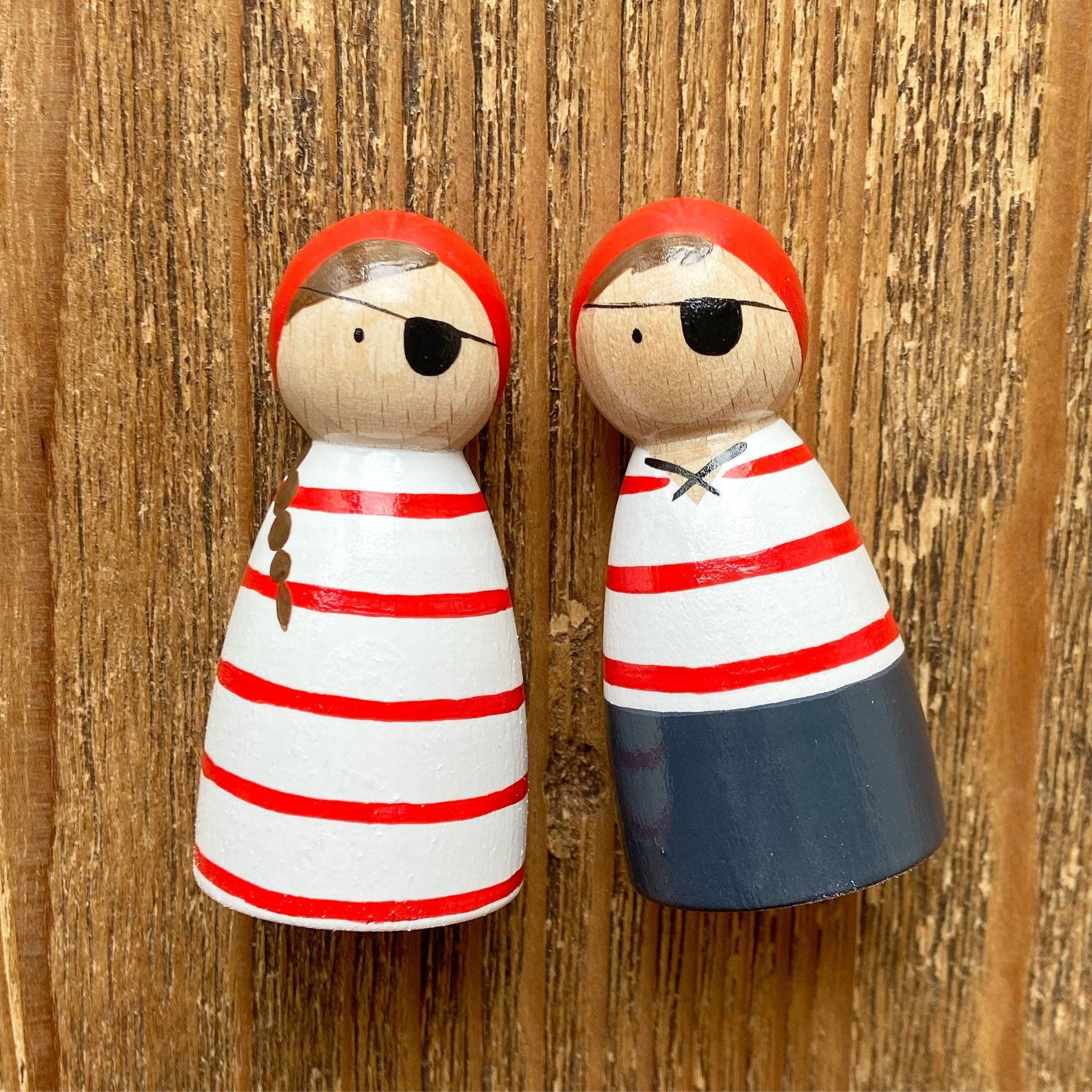 Pirate Peg Dolls
