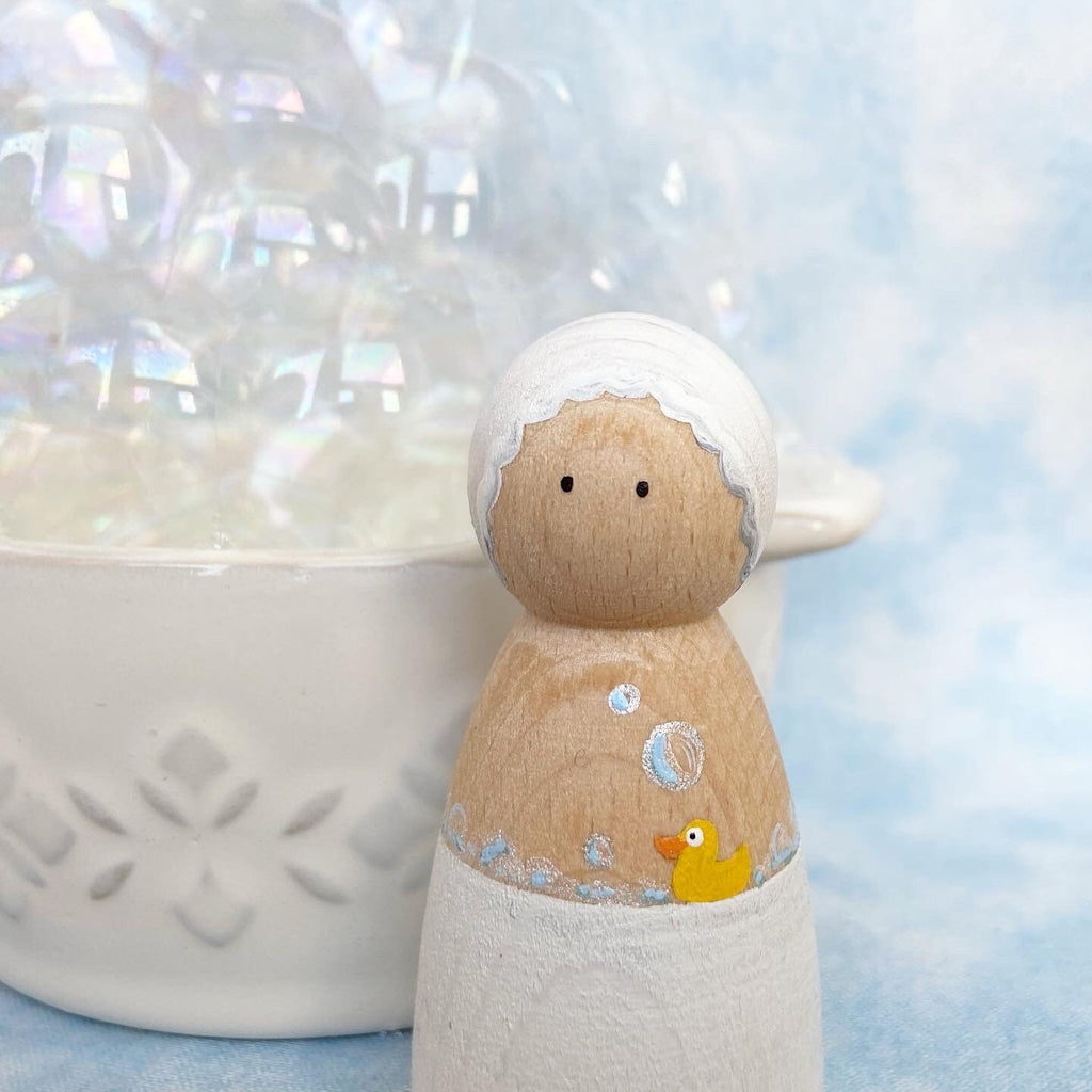 Rub-a-Dub Peg Doll