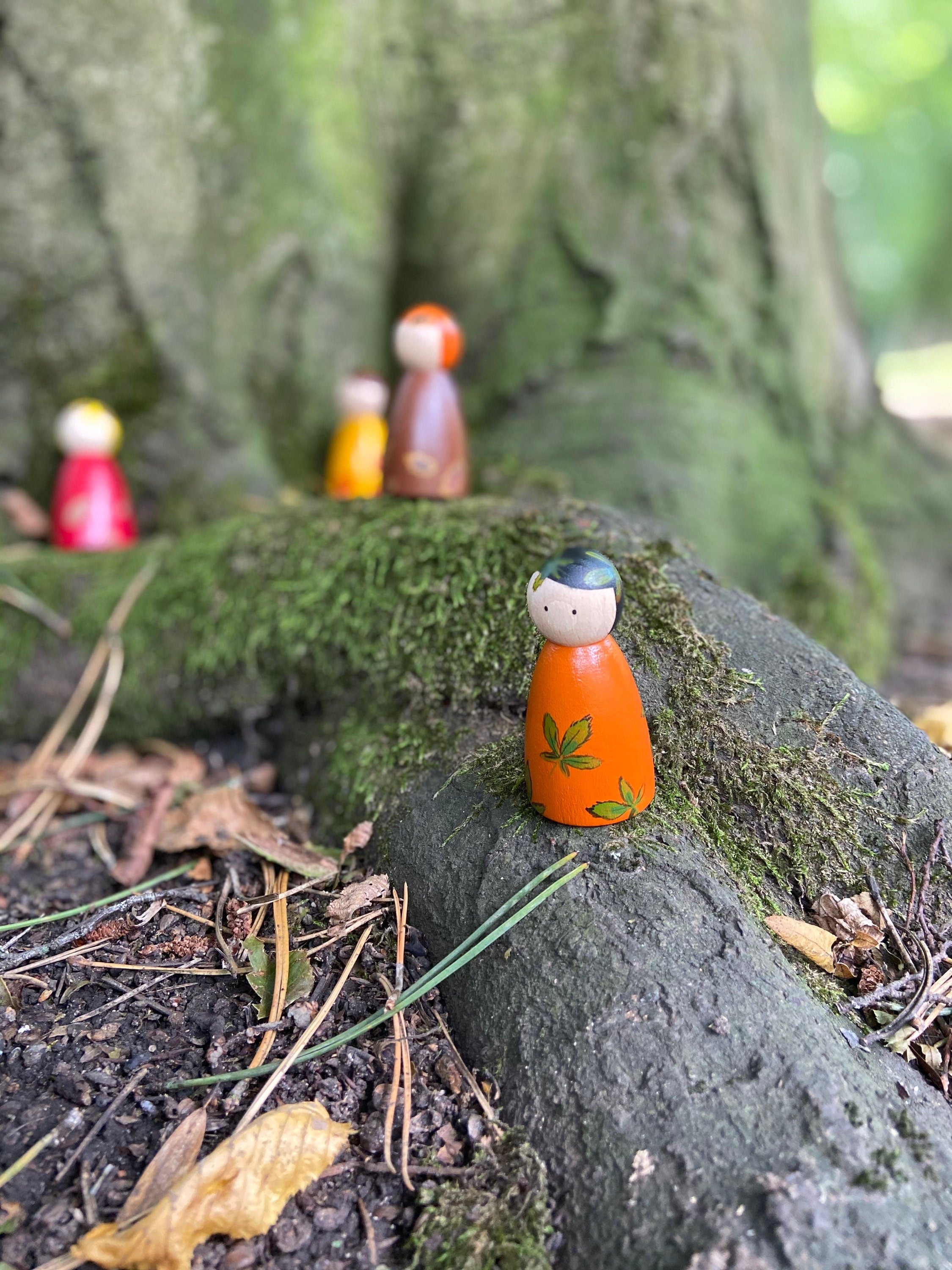 Four Seasons Peg Dolls