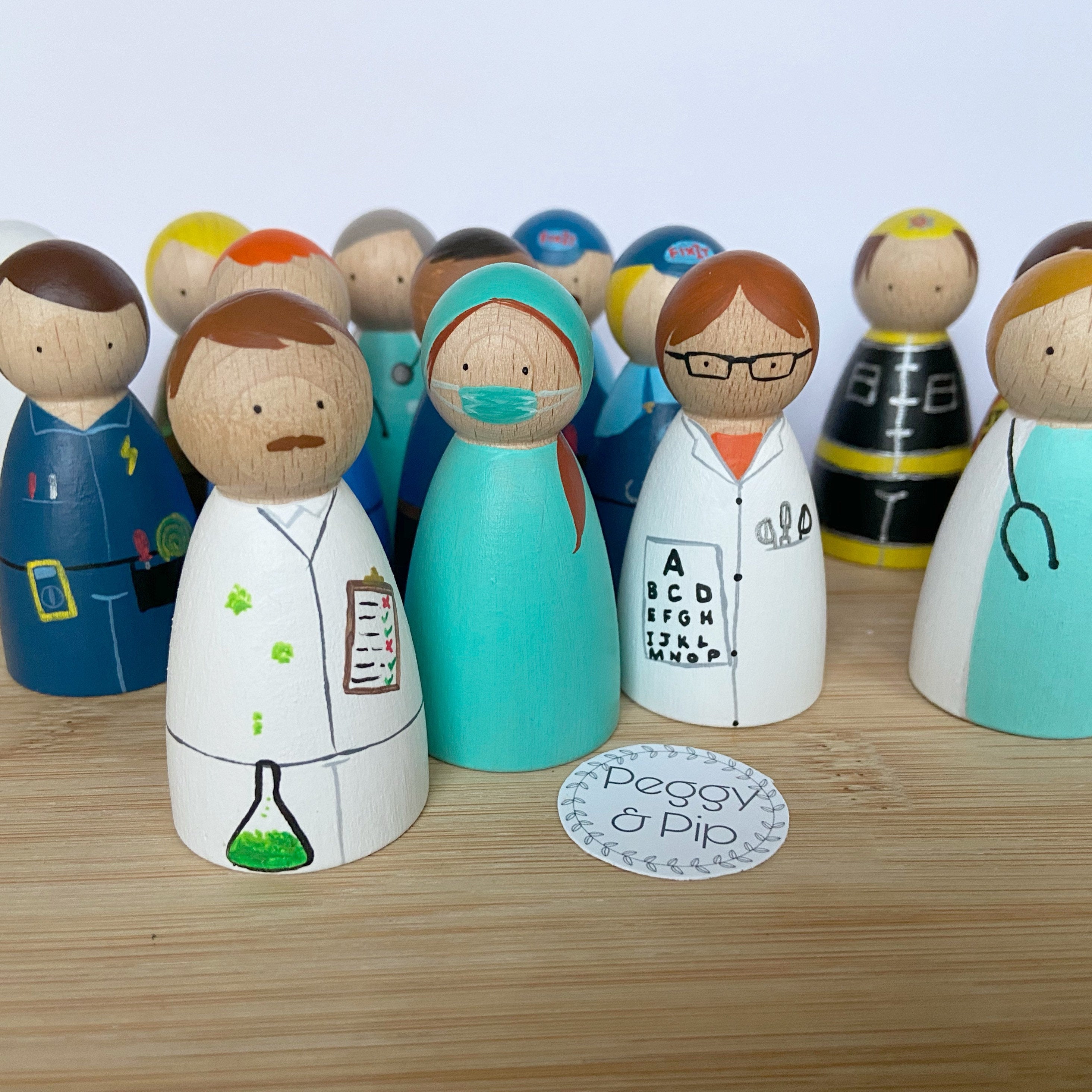 Occupation Peg Dolls