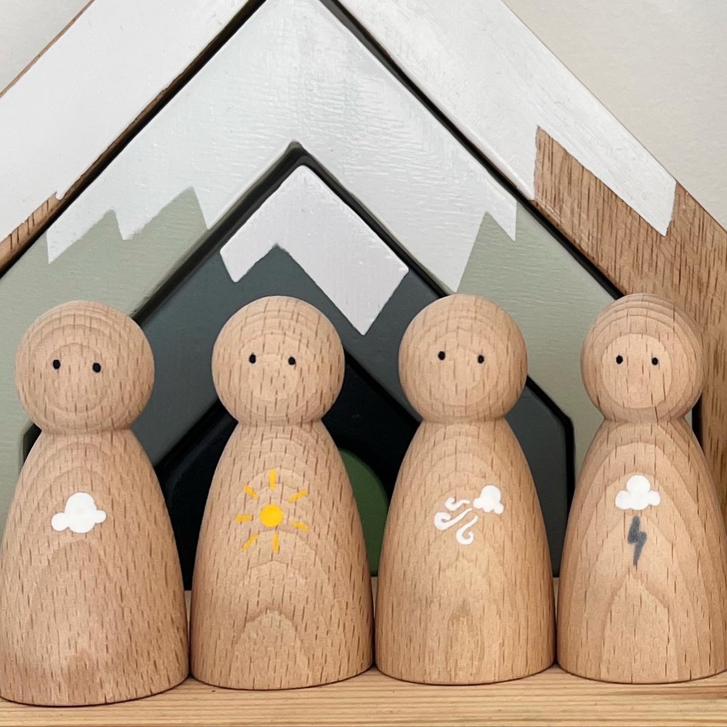 Weather Peg Doll Set