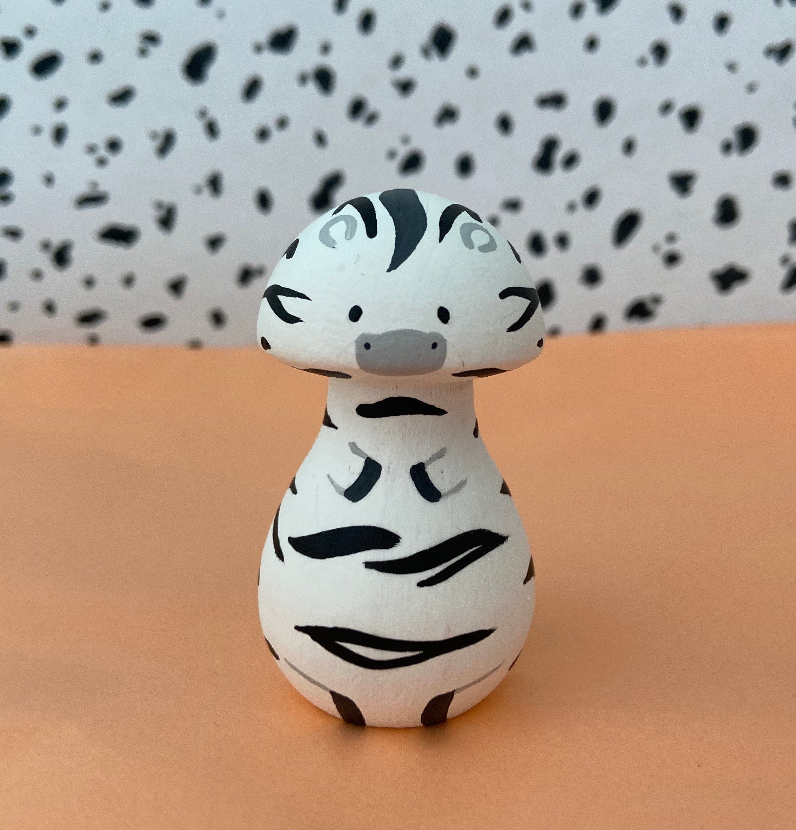 Toadstool Animal Peg Dolls