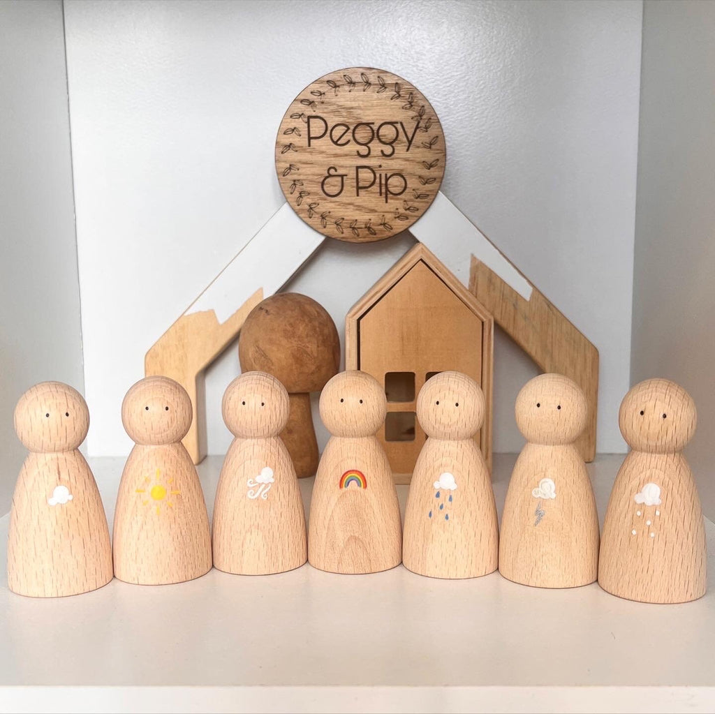 Weather Peg Doll Set