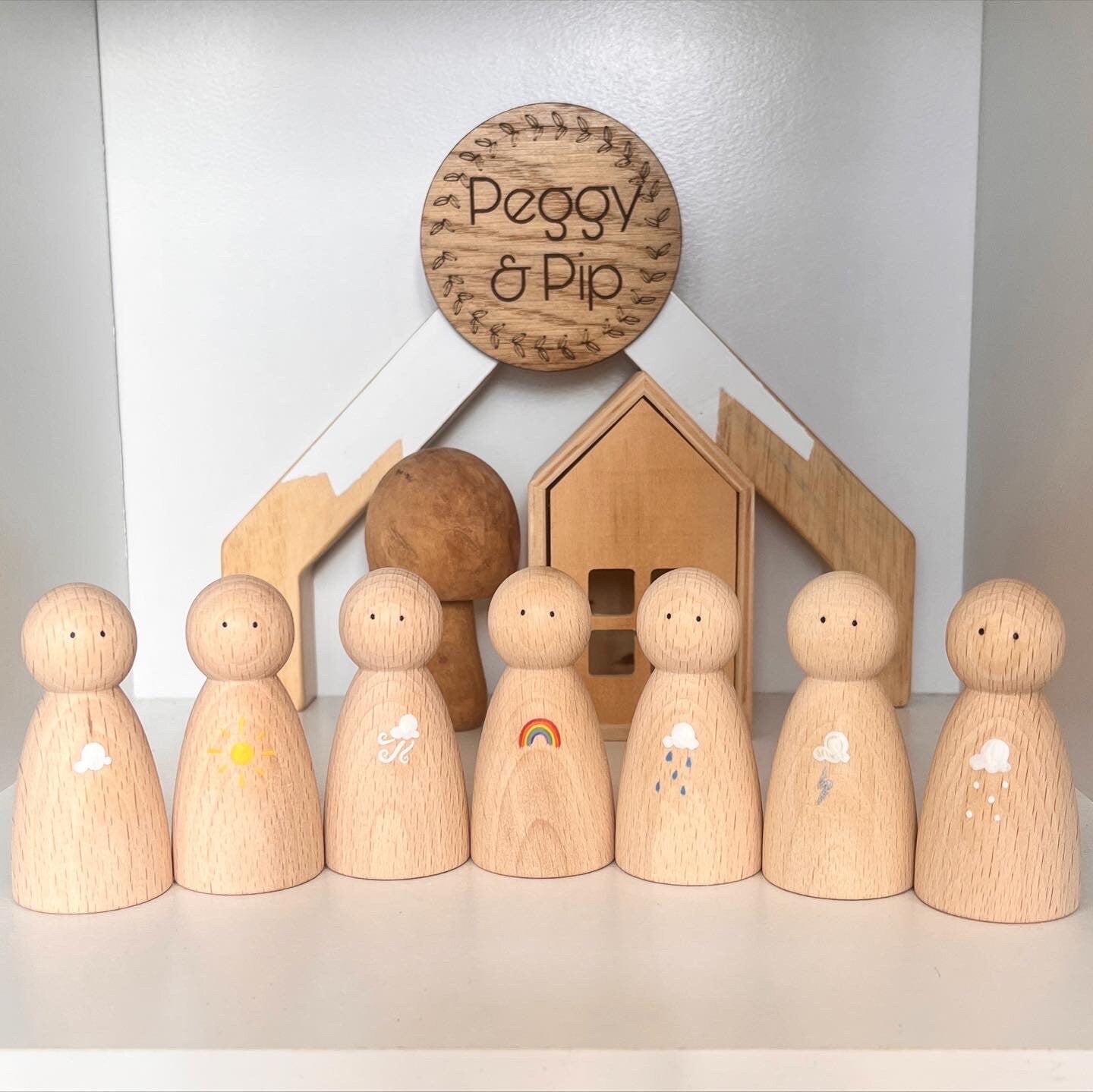Weather Peg Doll Set