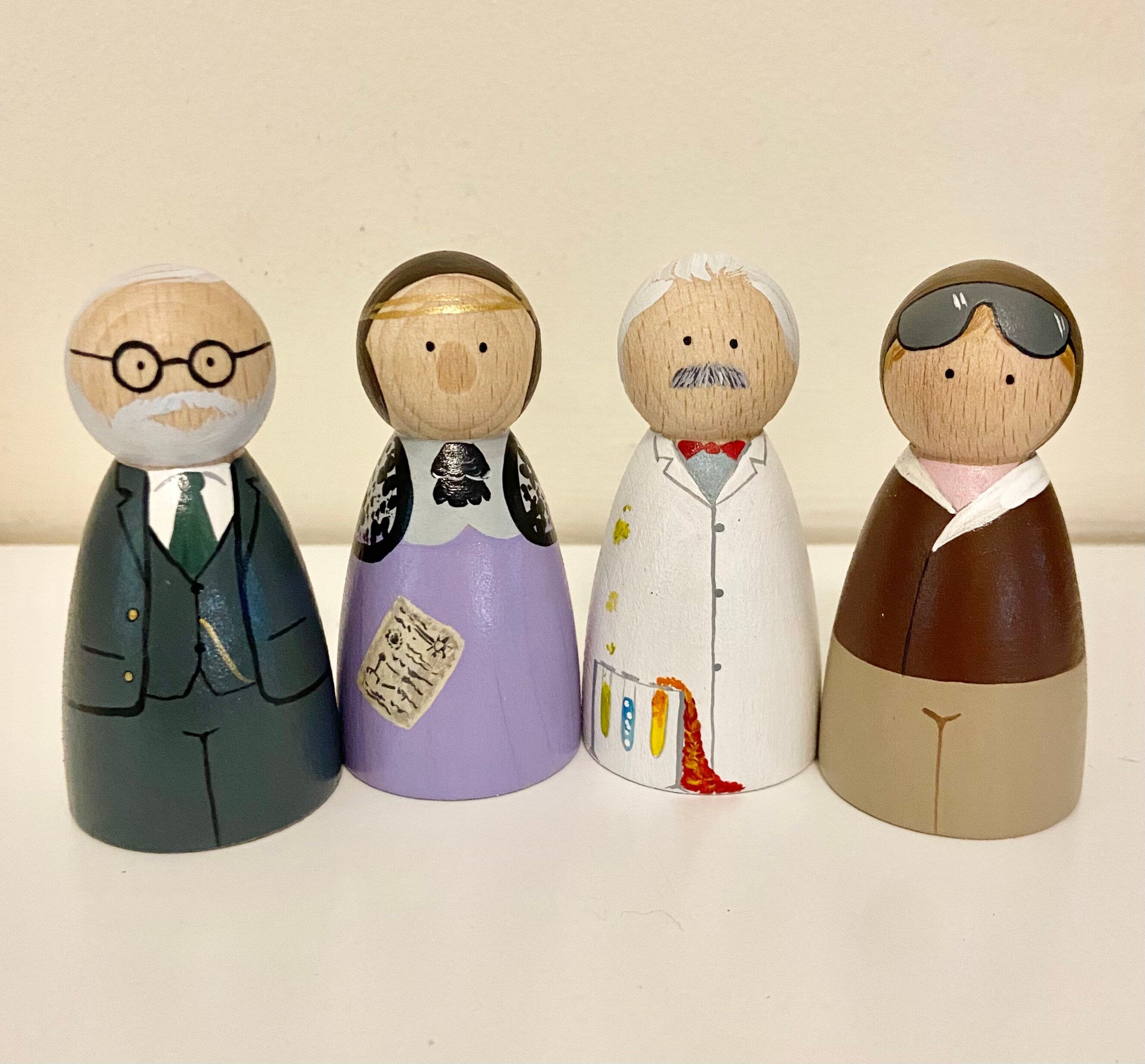 Historical / Famous Figure Peg Doll