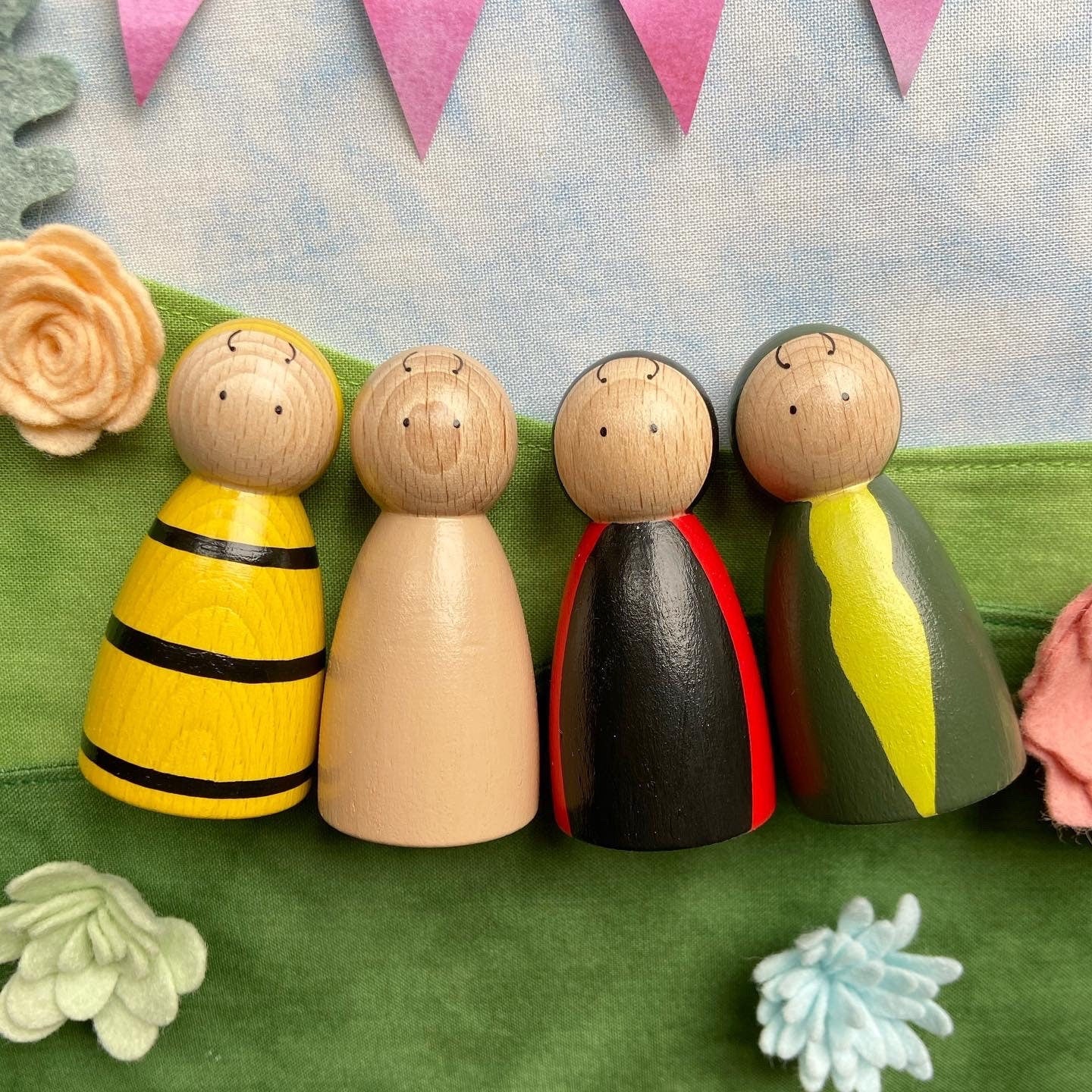 Bug Peg Dolls