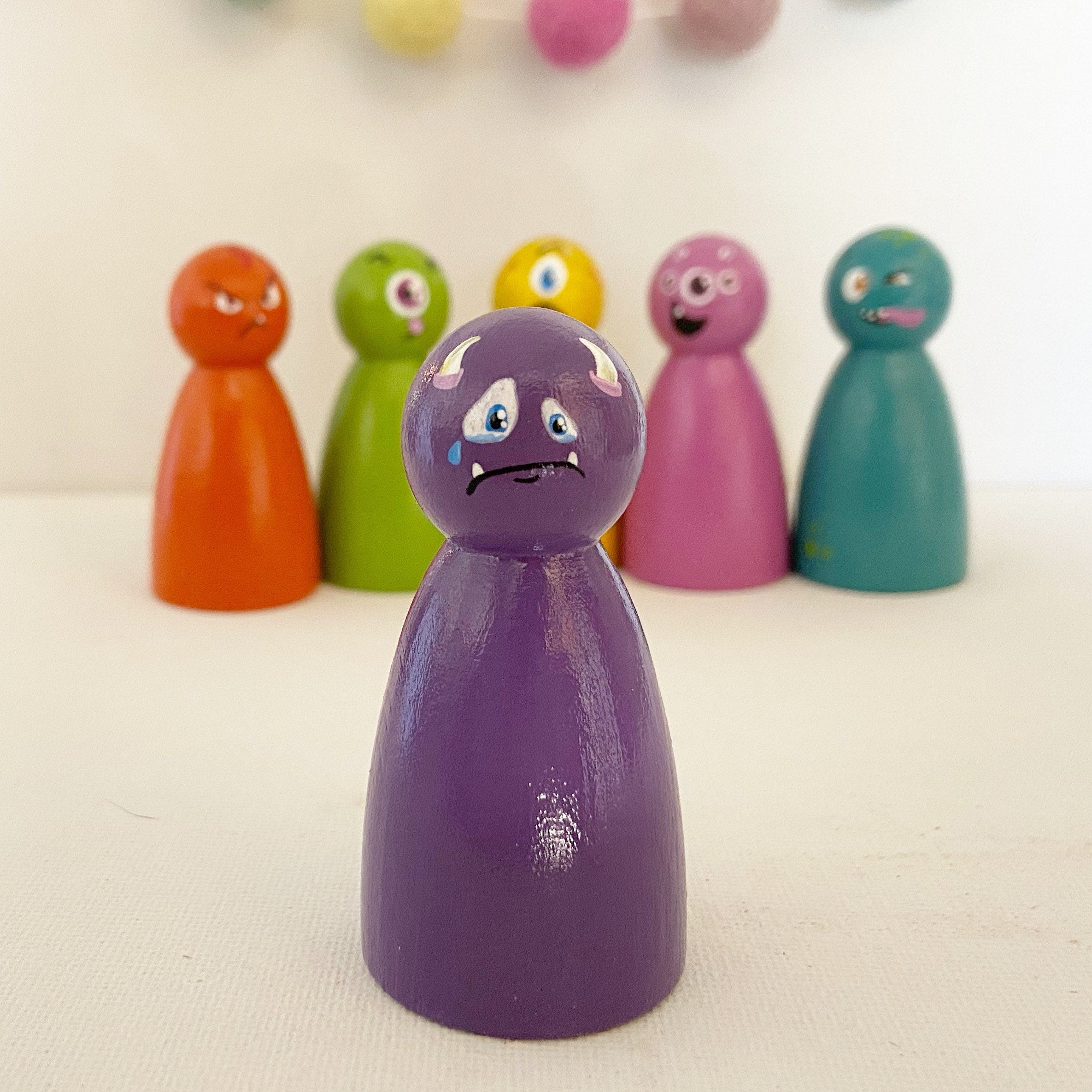 Mood Monster Peg Doll