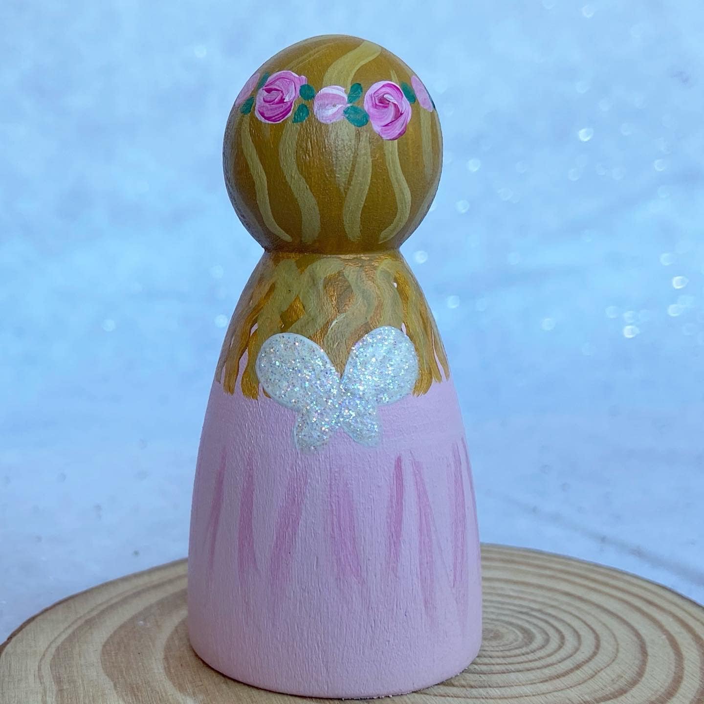 Tooth / Dummy / Worry Fairy Peg Doll