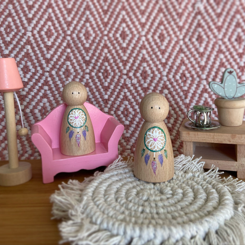 Dreamcatcher Peg Doll