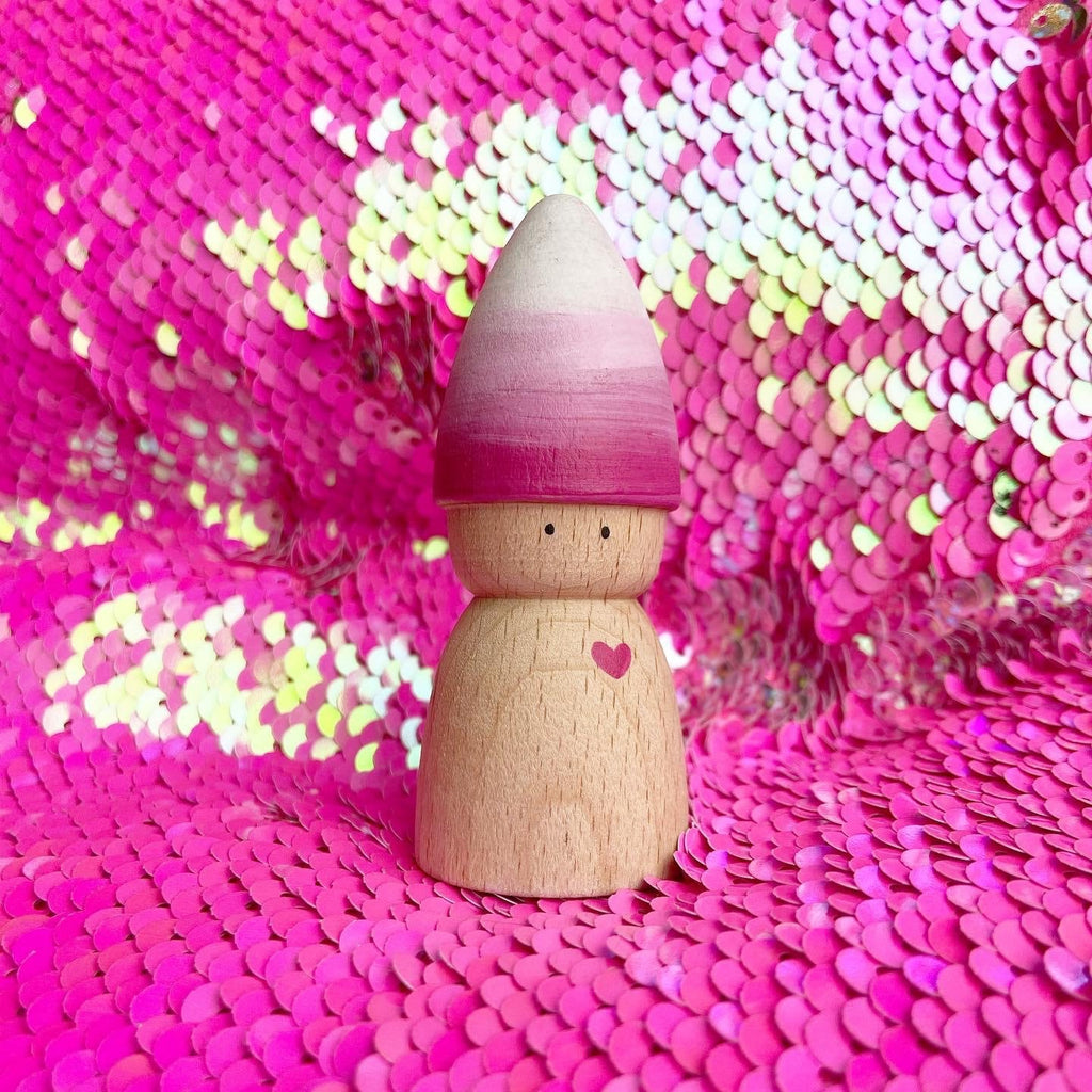 Love Bug Peg Doll