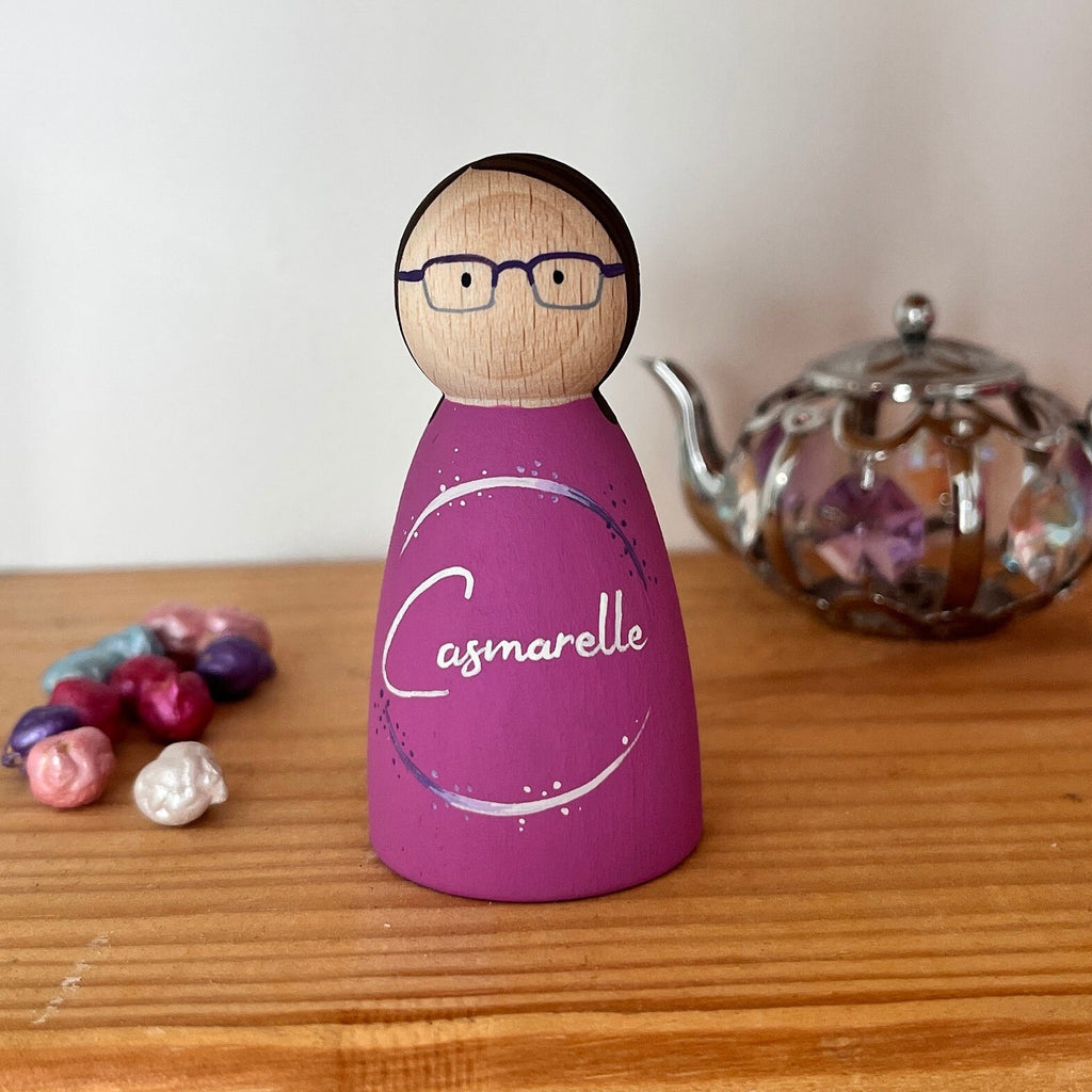 Personalised Logo Peg Doll
