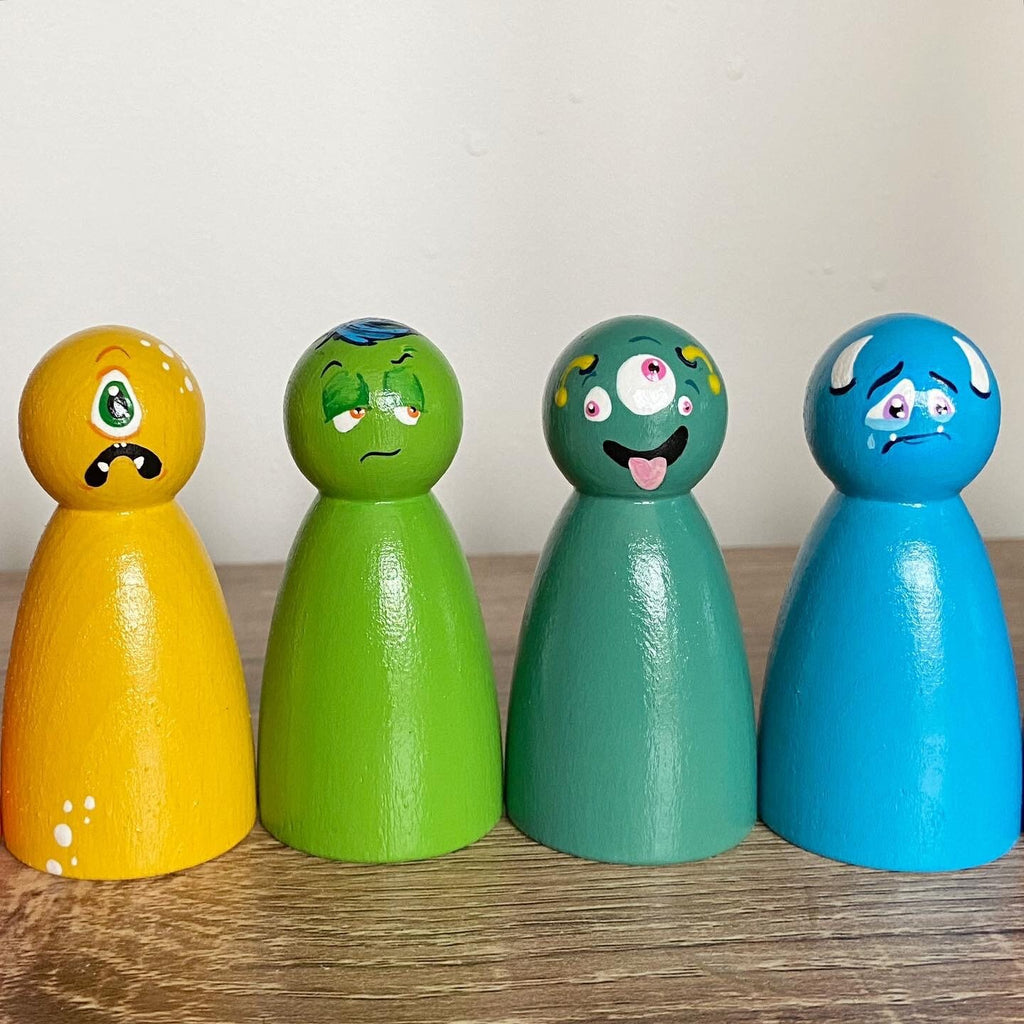 Mood Monster Peg Doll