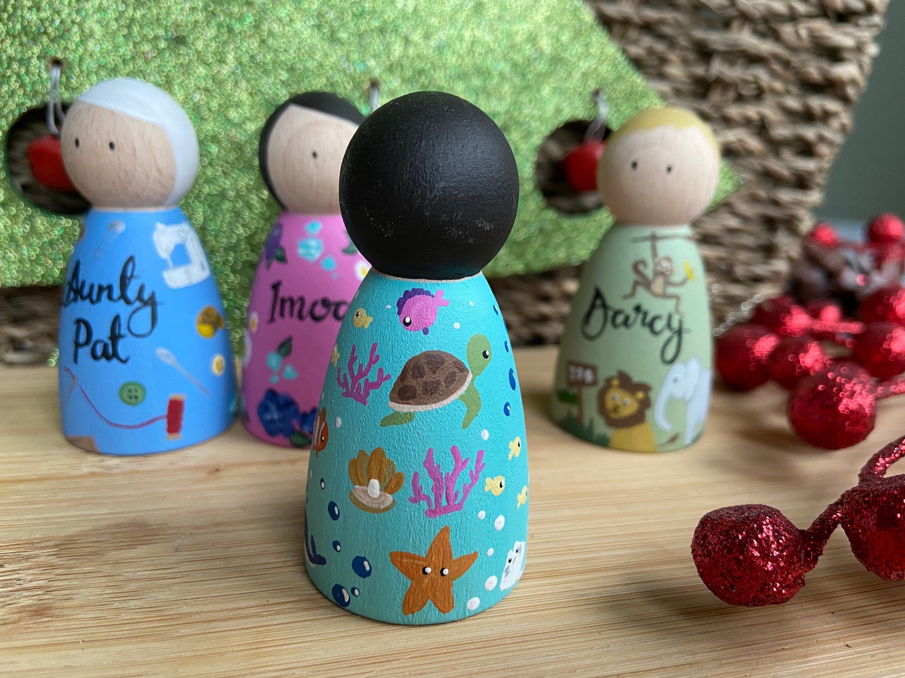 Personalised Name Peg Doll
