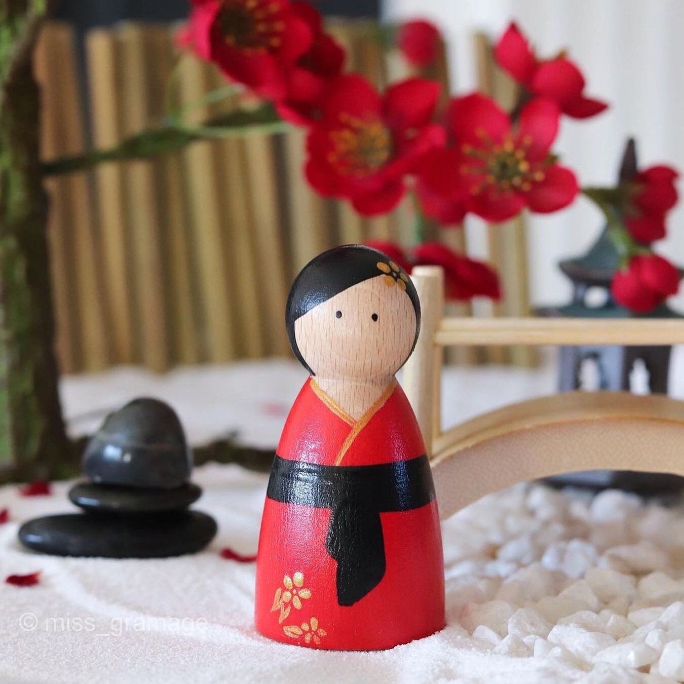 Chinese New Year Peg Dolls