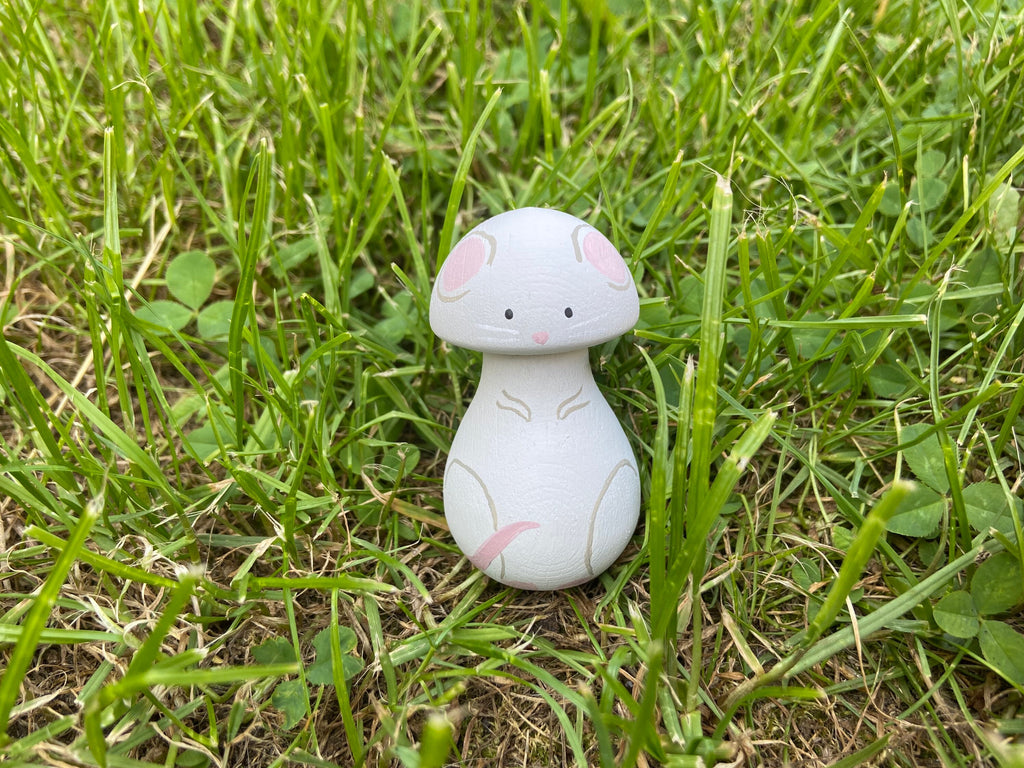 Toadstool Animal Peg Dolls