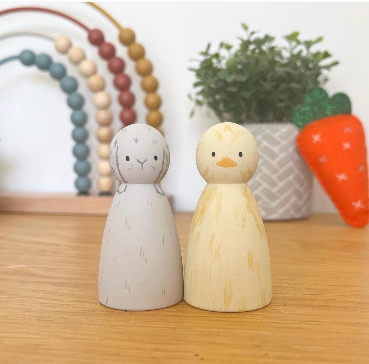 Easter Toys Peg Dolls