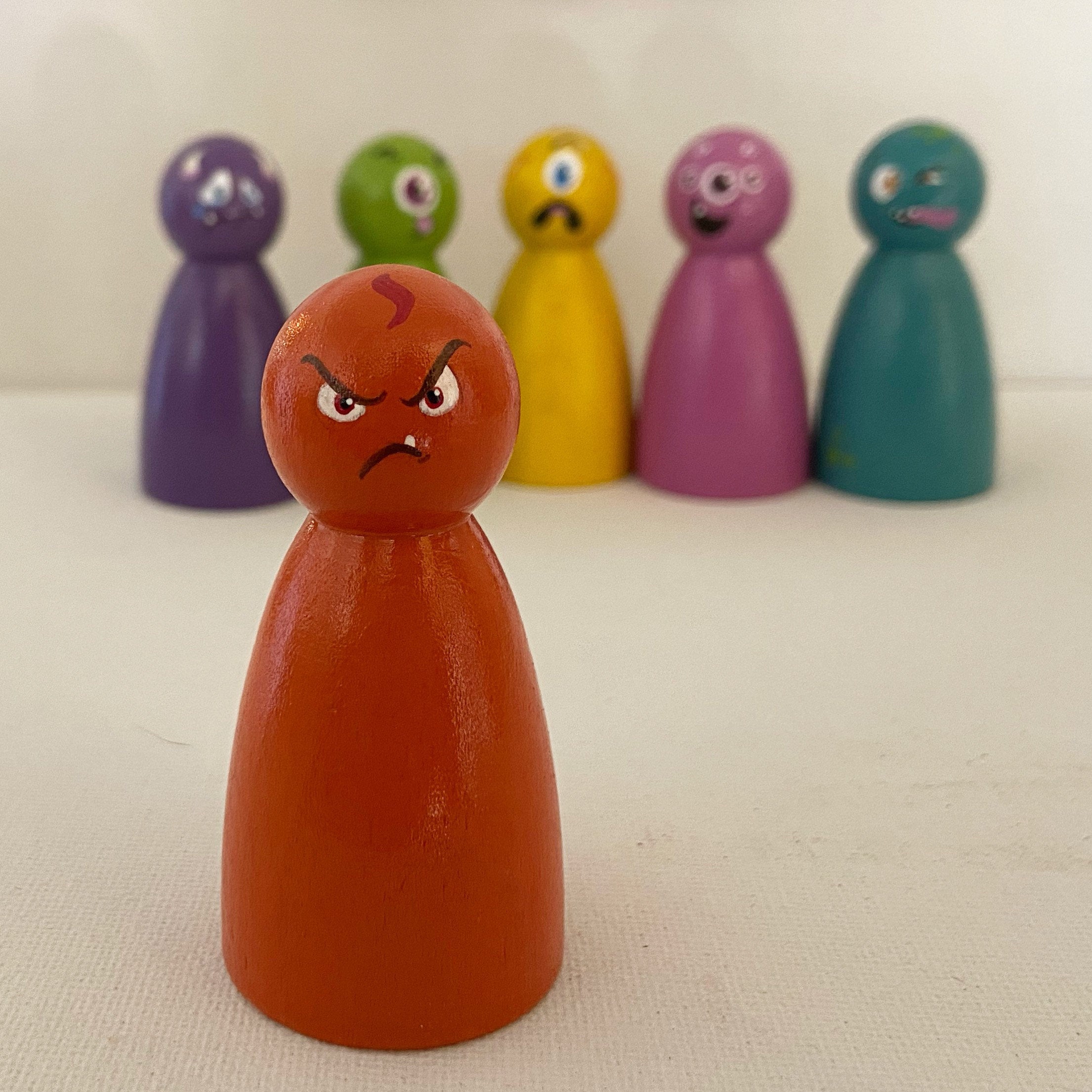 Mood Monster Peg Doll