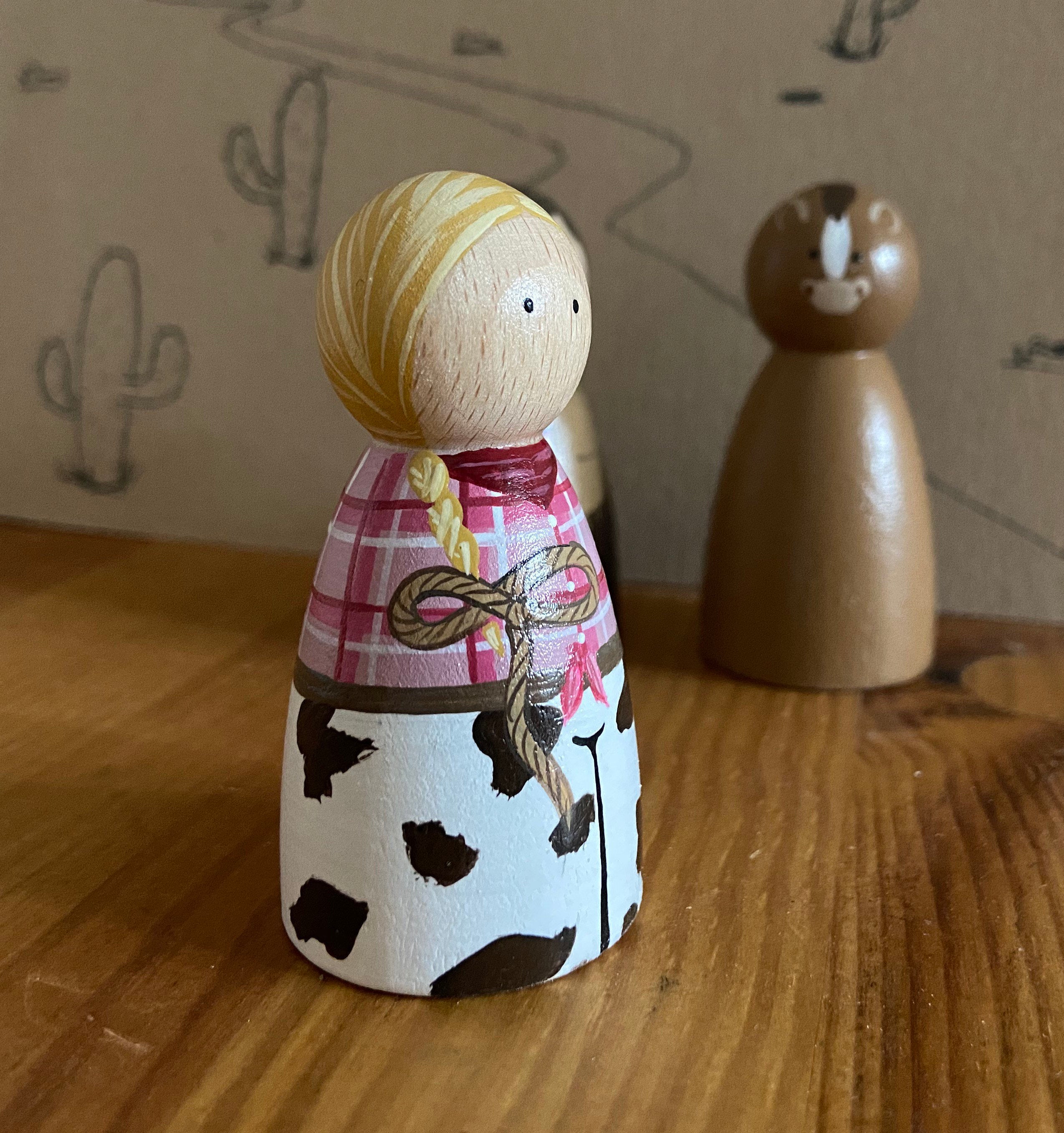Wild West Peg Dolls