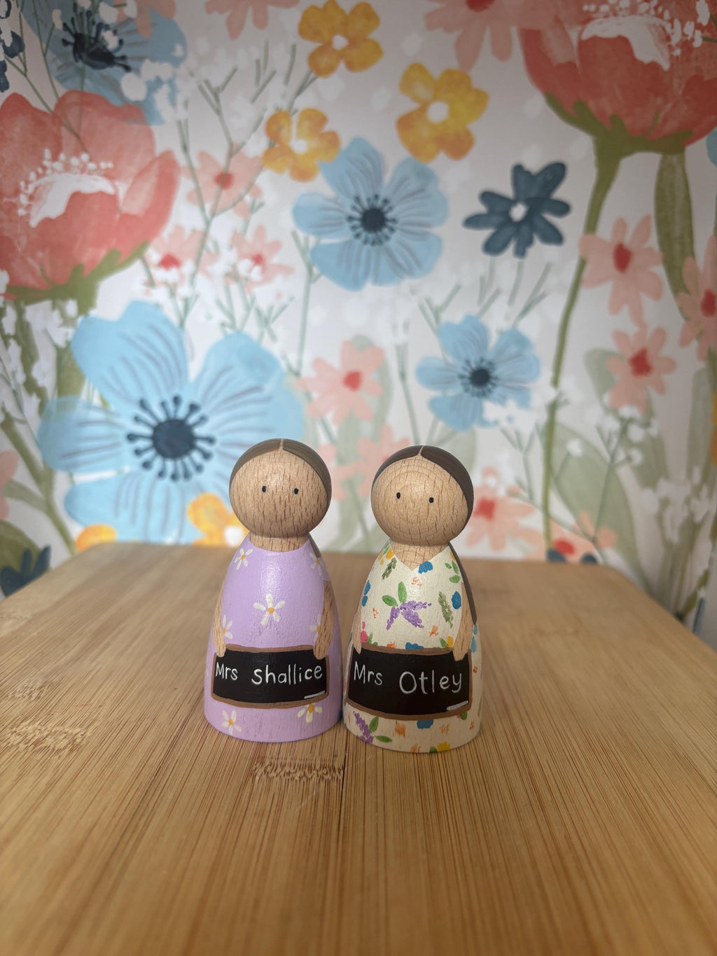 Personalised Teacher Peg Doll