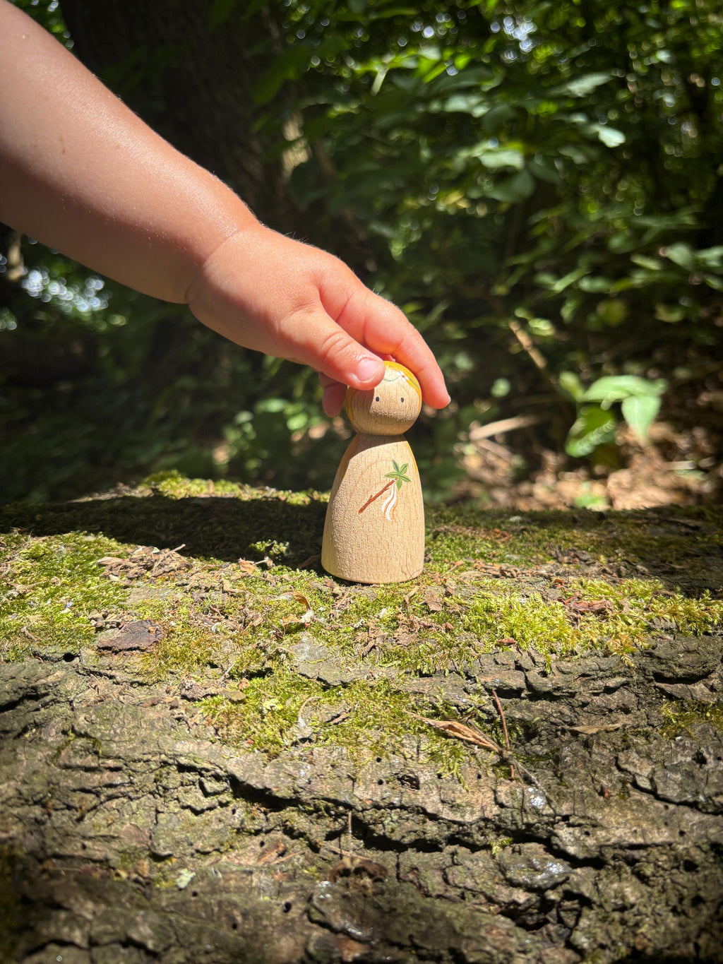 Forest Nature Fairy Peg Doll