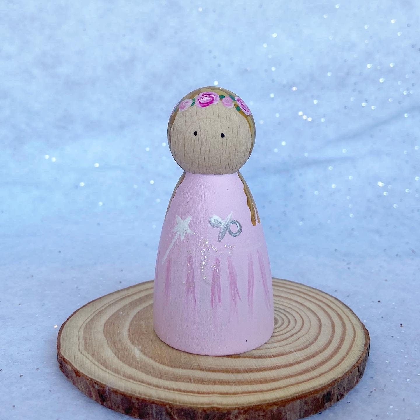 Tooth / Dummy / Worry Fairy Peg Doll