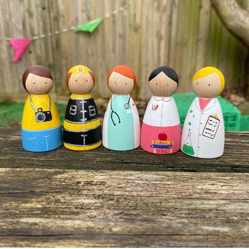 Occupation Peg Dolls