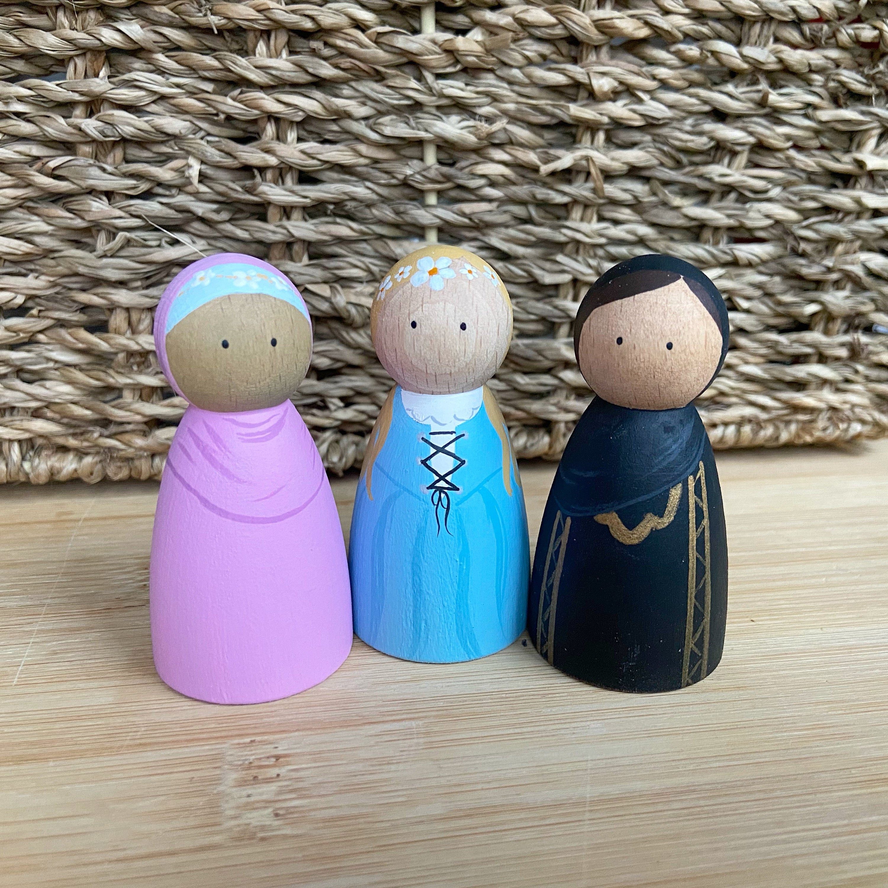 Guys and Girls of the Globe Multicultural Peg Dolls