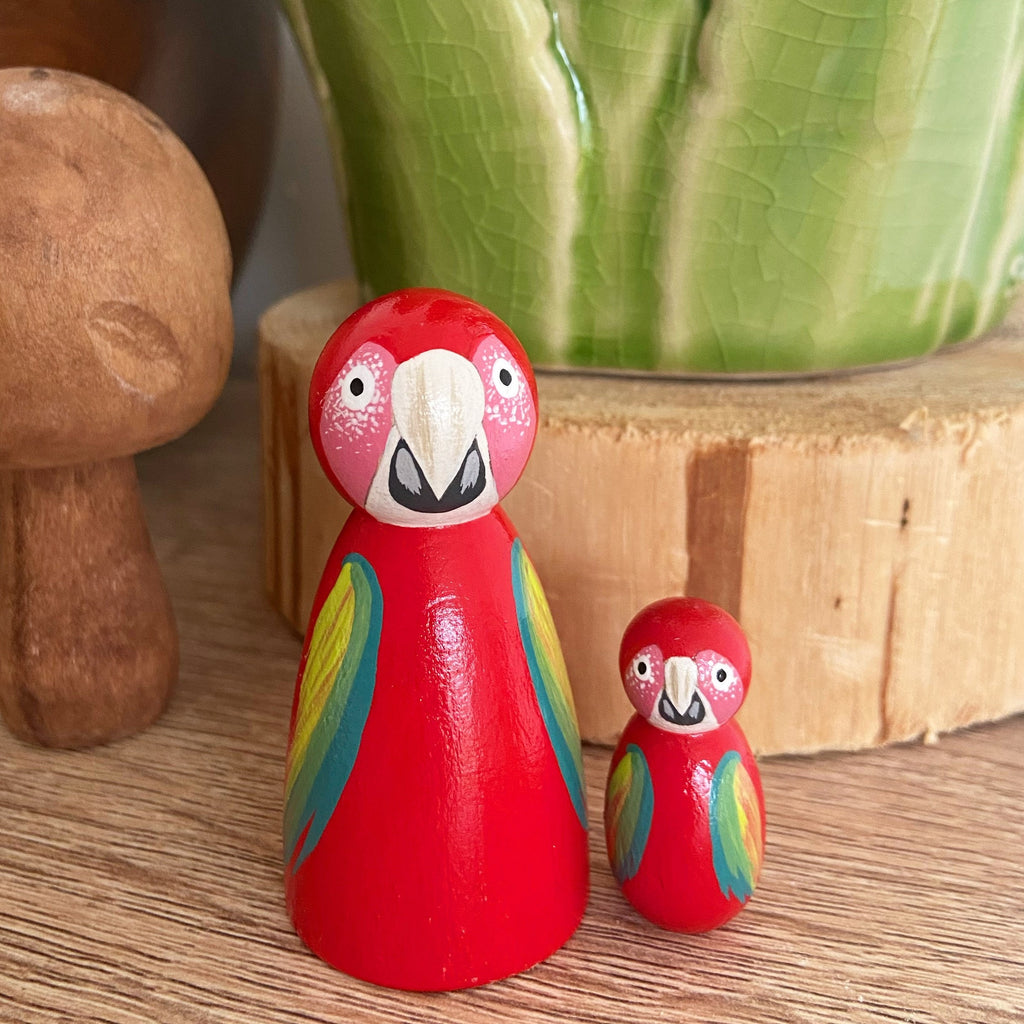 Zoo Animal Peg Dolls
