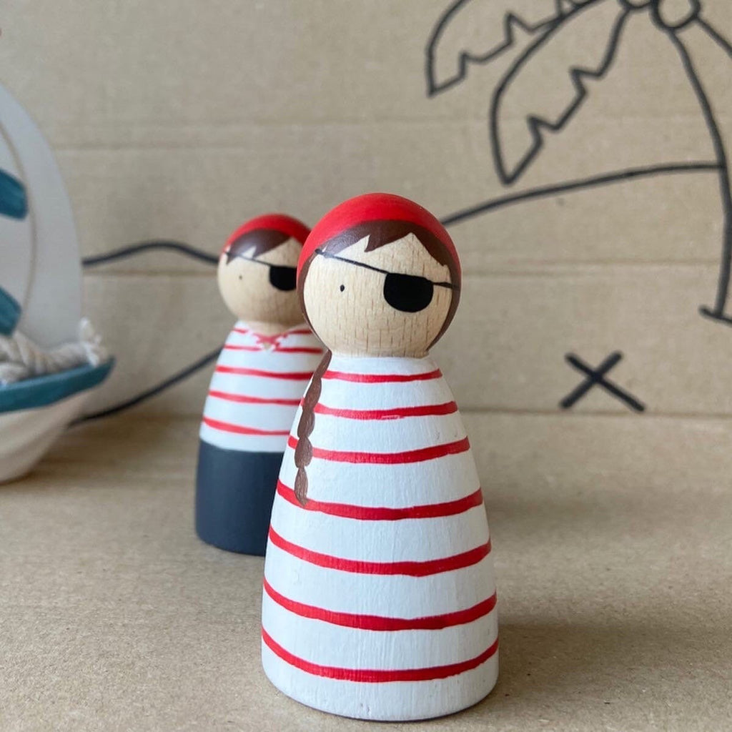 Pirate Peg Dolls